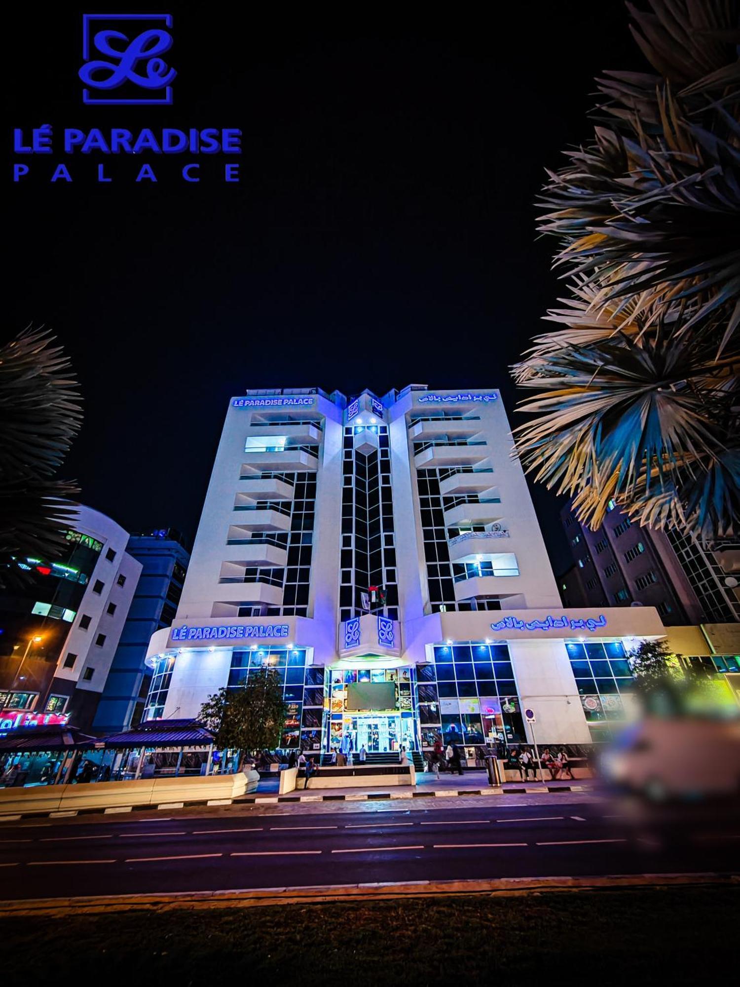 Le Paradise Palace Hotel Dubaj Kültér fotó